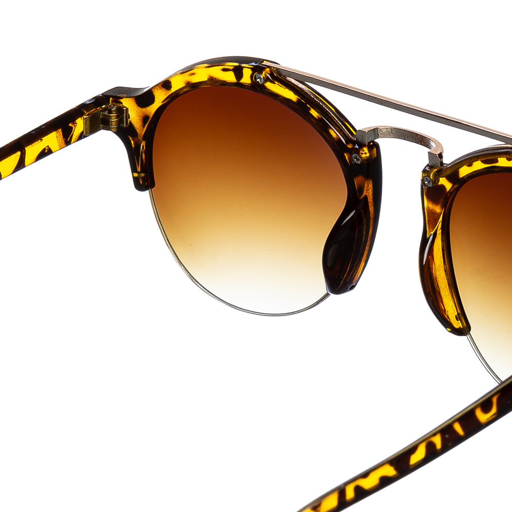 Γυναικεία γυαλιά ηλίου λεοπάρδαλη με κίτρινο, 4 - Kalapod.gr